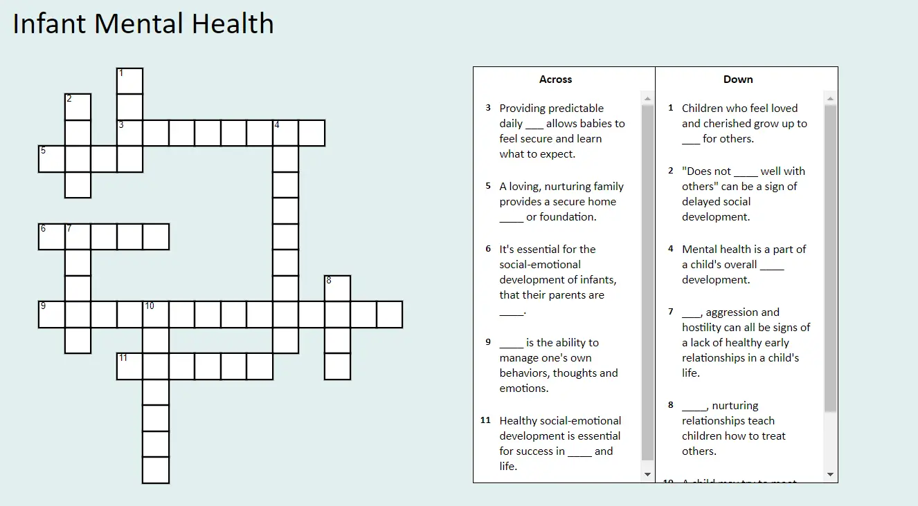 7 Best Mental Health Crossword Puzzles – Mental Health Movement