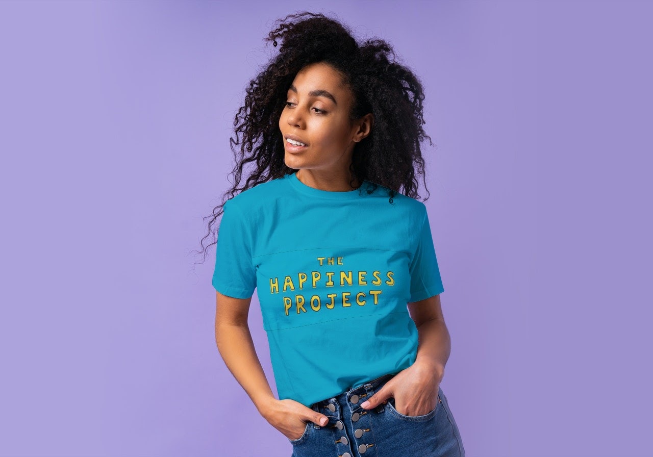 Mental Health Matters T-Shirt - Pepper | Happiness Project Large