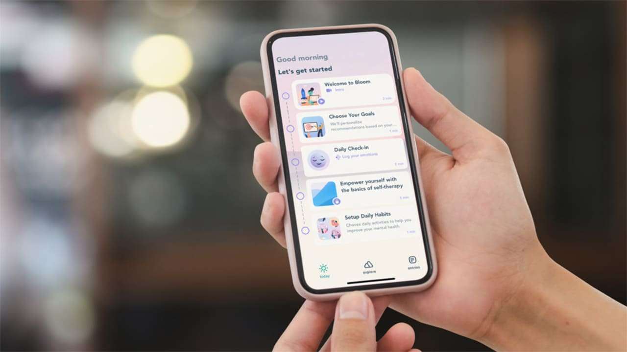 Bloom Program Bloom Mental Health App: Optimizing Well-being - Mental Health Movement